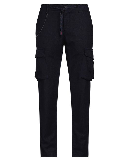 Bob Blue Pants Wool, Polyester for men