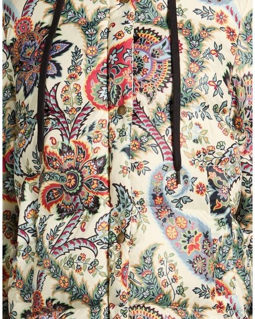 Etro White Puffer Polyester