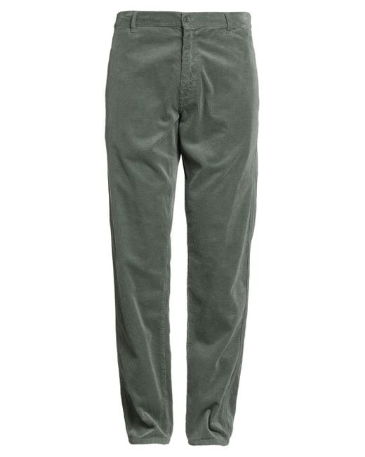 Aspesi Green Military Pants Cotton for men