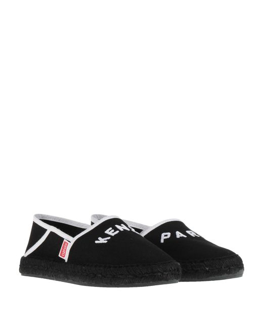KENZO Black Espadrilles