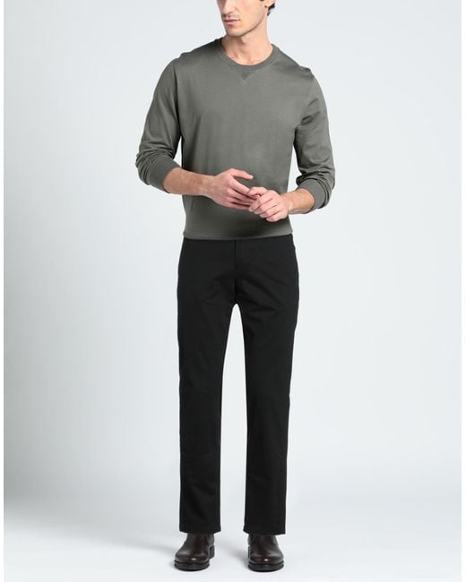 Squad² Black Pants Cotton, Elastane for men