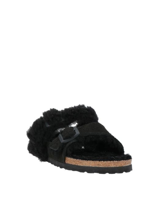 Birkenstock Black Sandals Leather