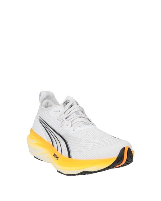 PUMA Yellow Trainers for men