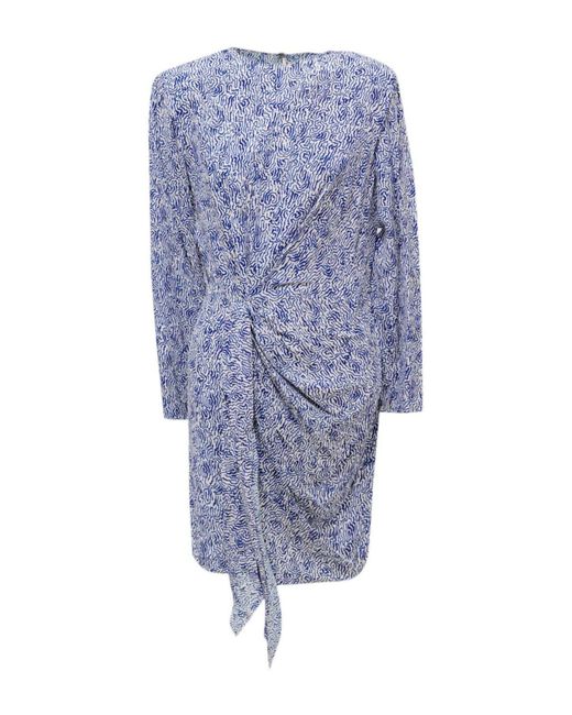 Isabel Marant Blue Mini-Kleid