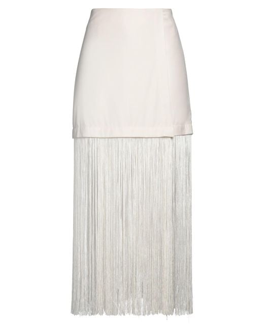 Jupe longue Sea en coloris White