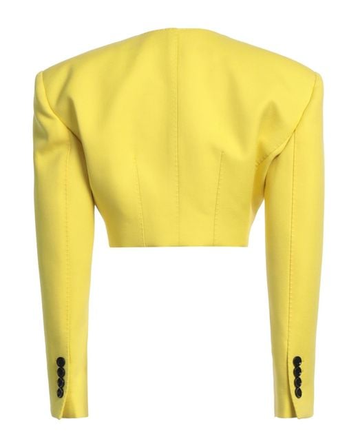 Dolce & Gabbana Yellow Blazer