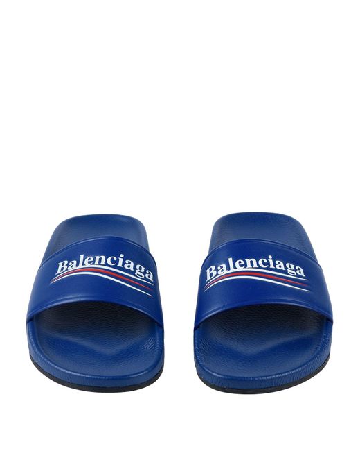 balenciaga sandals blue