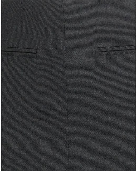 Courreges Black Mini Skirt Wool