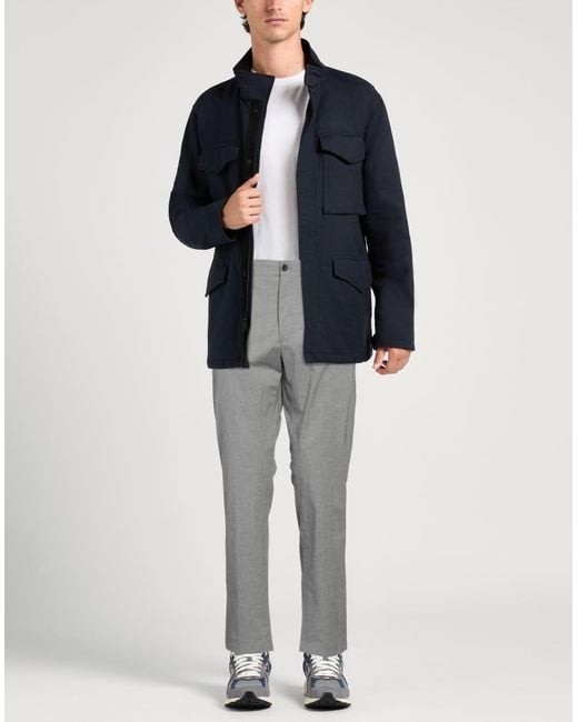 Department 5 Gray Pants Cotton, Elastane for men
