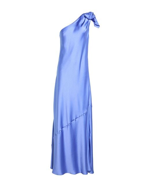 ACTUALEE Blue Maxi Dress