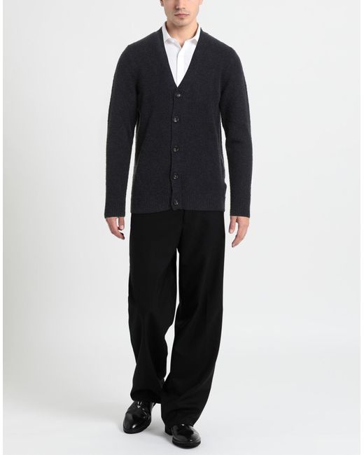 +39 Masq Blue Cardigan Wool, Polyamide for men