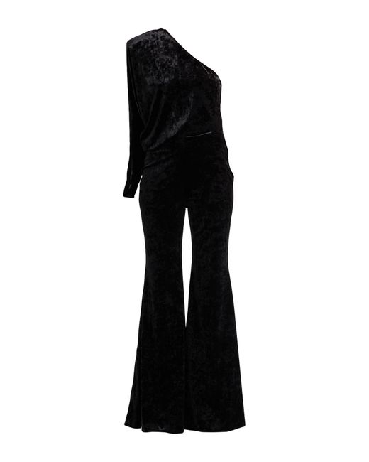 Alexandre Vauthier Black Jumpsuit Polyester, Elastane