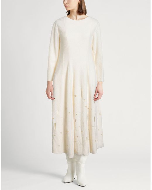 Gentry Portofino White Midi Dress