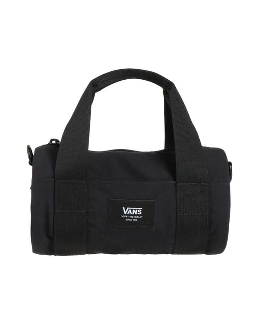 Vans Black Handbag Nylon, Polyurethane