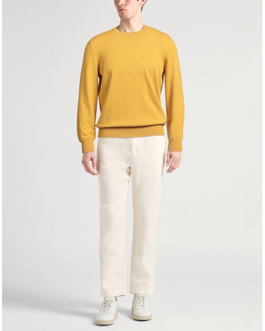 Barba Napoli Yellow Jumper for men