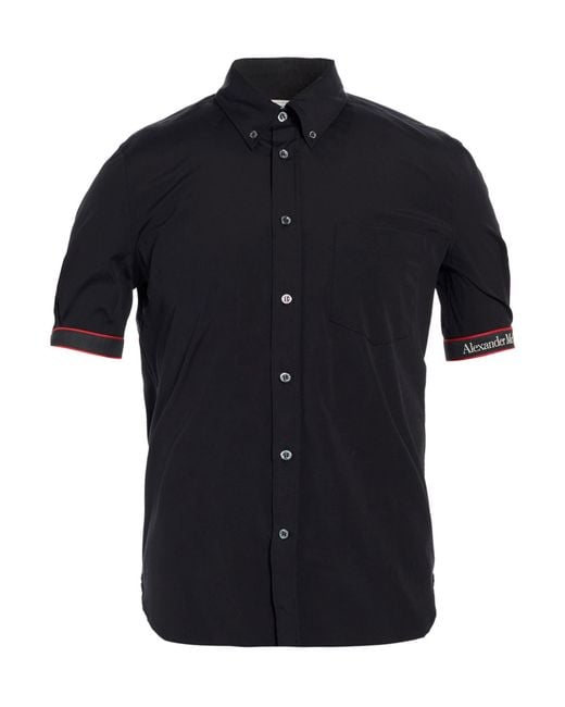 Alexander McQueen Blue Shirts for men