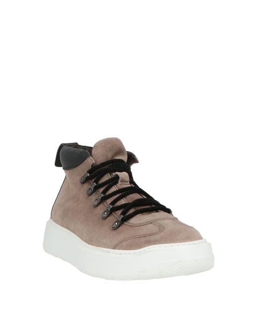 Fratelli Rossetti Brown Taupe Sneakers Leather for men