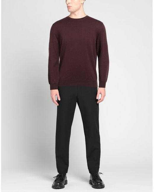 Drumohr Purple Jumper for men