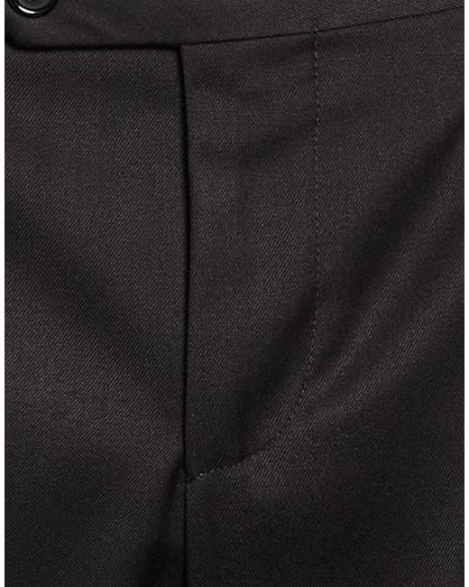 MARSĒM Black Pants Polyester, Viscose, Elastane for men