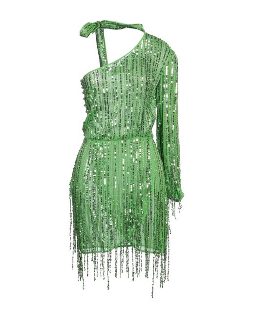 Elisabetta Franchi Green Mini-Kleid
