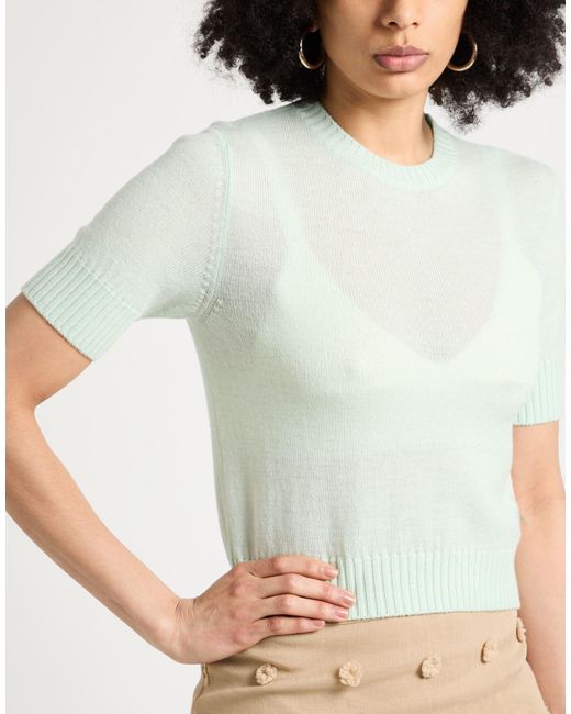 Jil Sander Blue Light Sweater Wool