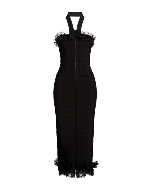 Self-Portrait Black Maxi Dress