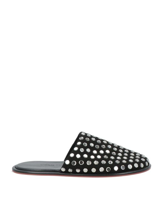 Charles Philip Black House Slipper