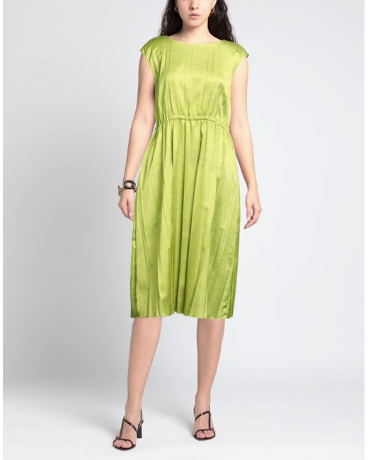 Aviu Green Midi Dress