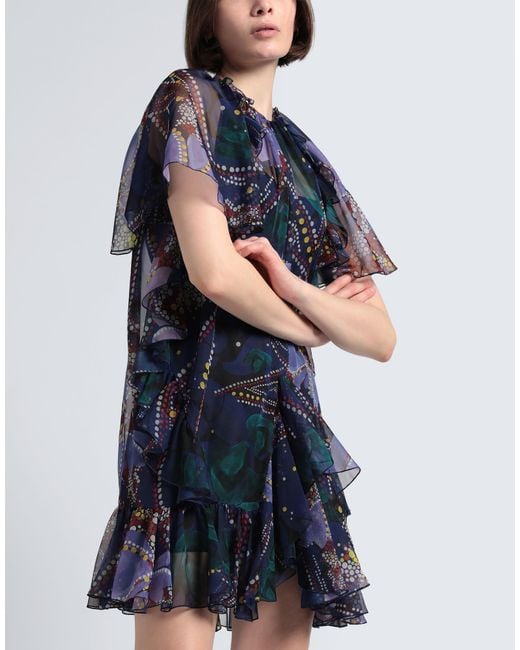 Robe courte DSquared² en coloris Blue
