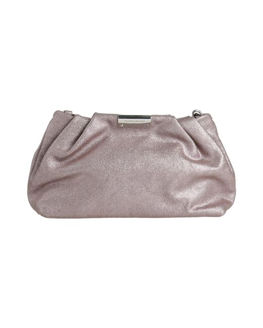 Gianni Chiarini Gray Clutch Leather