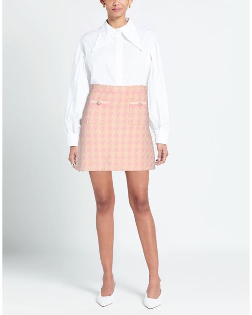 Sandro Pink Mini Skirt