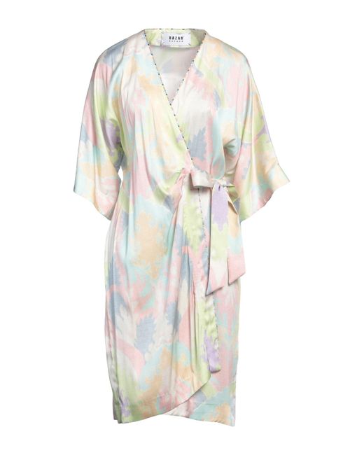 Bazar Deluxe White Mini Dress Viscose, Elastane
