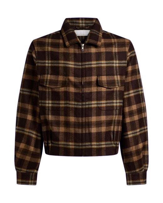 Random Identities Brown Jacket Wool for men