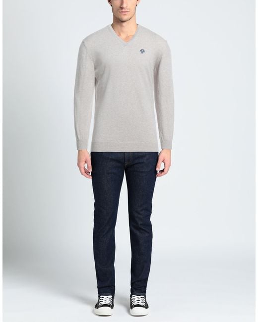 Pullover di North Sails in Gray da Uomo