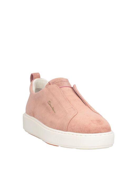 Santoni Pink Trainers