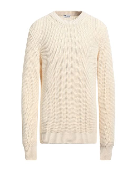 Doppiaa White Sweater Cotton for men