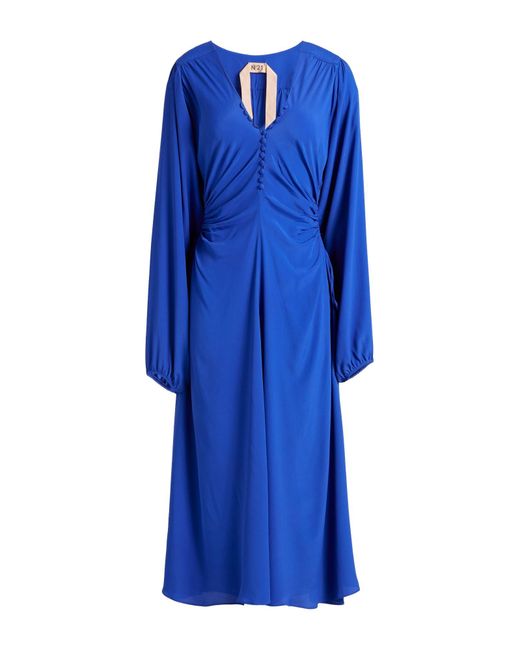 N°21 Blue Midi Dress