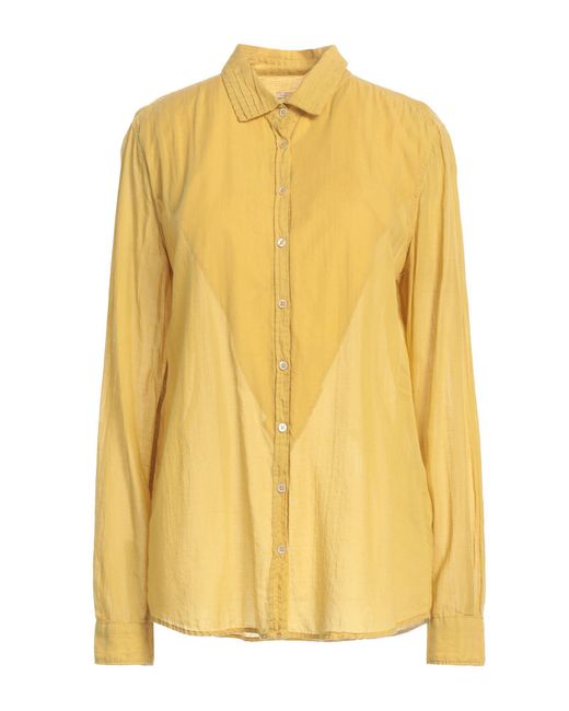 Massimo Alba Yellow Shirt