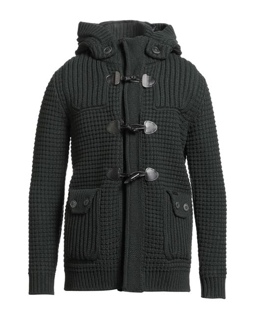 Bark Black Coat for men