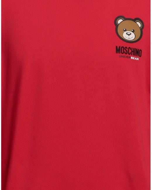 Moschino Red Undershirt for men