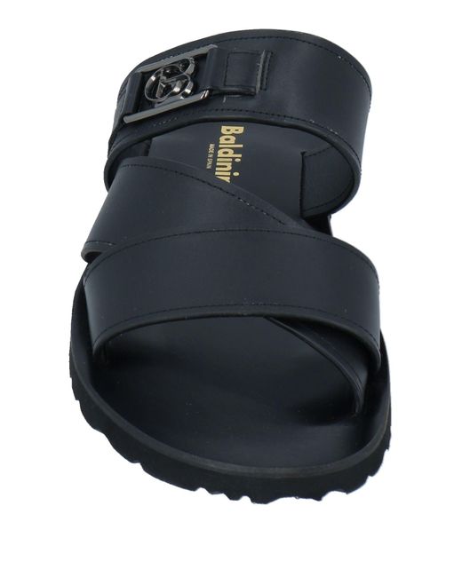 Baldinini Black Sandals for men