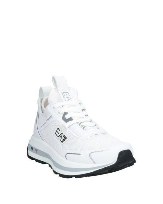 EA7 White Trainers for men