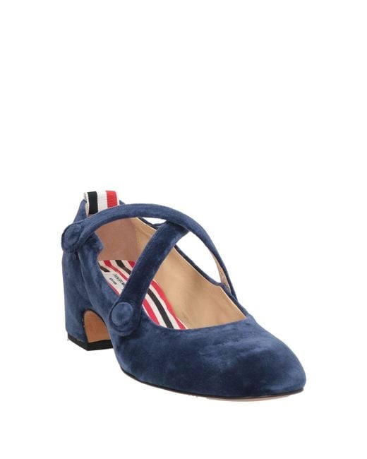 Thom Browne Blue Pumps