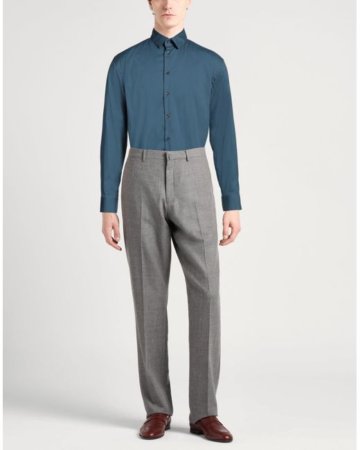 Camicia di Giorgio Armani in Blue da Uomo