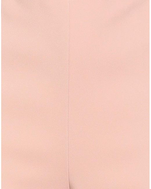 D.exterior Pink Chocolate Pants Polyester, Elastane