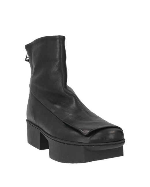 Trippen Black Ankle Boots Leather