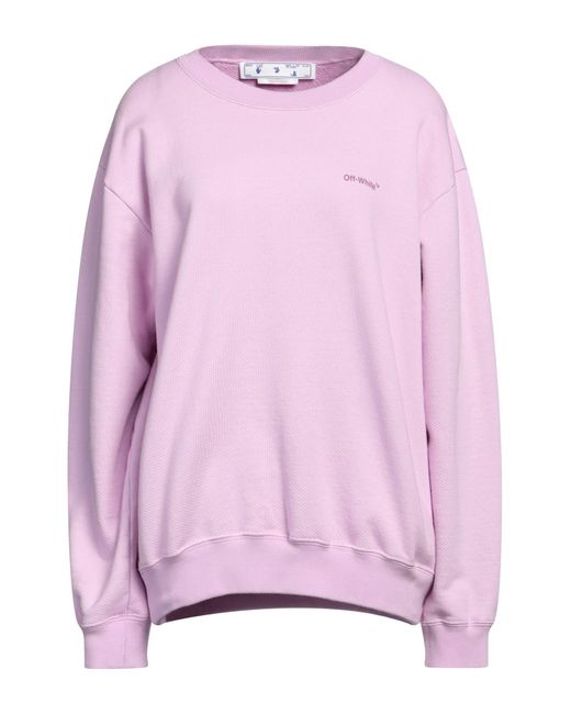 Off-White c/o Virgil Abloh Pink Sweatshirt