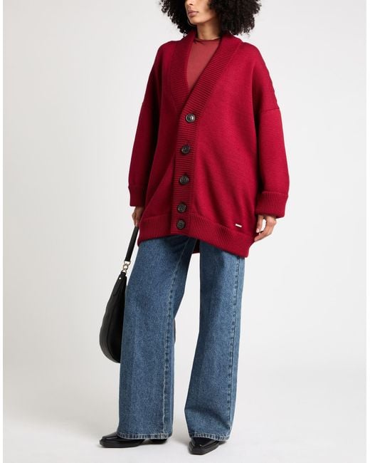 DSquared² Red Strickjacke