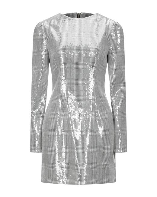 Frankie Morello Gray Mini Dress