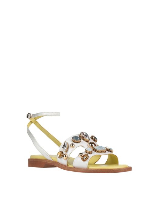 Apepazza White Sandals